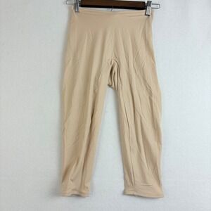 Cupid Shapewear Beige Tummy Control Capri Pants High Waist Size 2XL Slimming